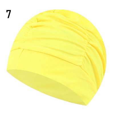 1 buc șapcă de înot imprimată cu flori de modă, păr lung, sport, piscină, pălărie de baie, turban elastic din nailon, accesoriu sportiv pentru bărbați, femei