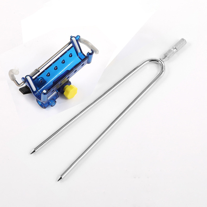 360° pasukami reguliuojami meškerės laikikliai Savaime užsifiksuojantys meškerykočių laikikliai ant žemės, meškerės stovo stovas, žuvies meškerės laikiklis