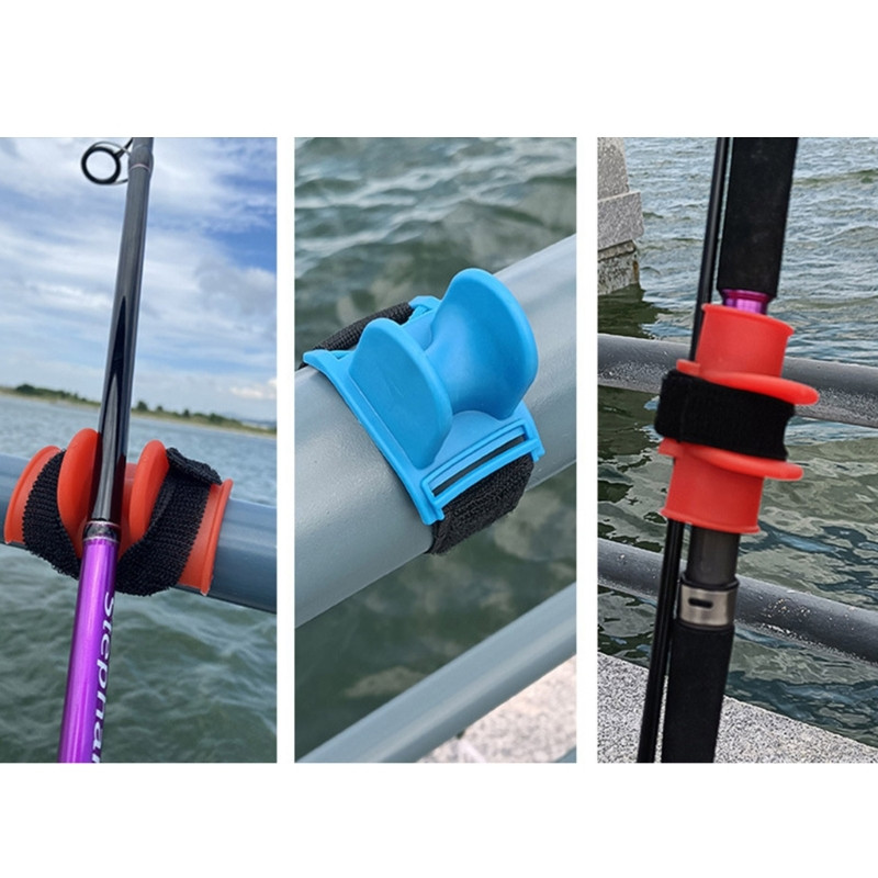 25UC Fishing Stand Fishing Lure Baits Keeper Σχάρα καλάμι ψαρέματος σε σχήμα U Αξεσουάρ ψαρέματος για γιοτ