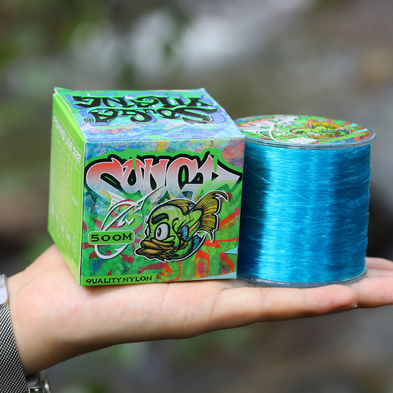 Sougayilang 500m Nylon Fishing Line Monofilament 0,14mm-0,50mm Fishing Tackle Superior Material Smooth Casting Line
