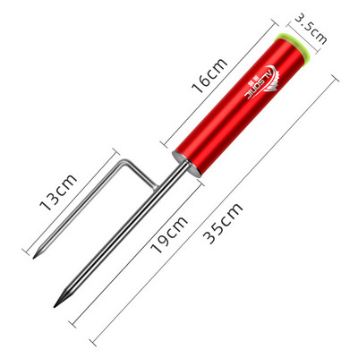 Horgászbot-tartó Horgászföldi támasztó állvány kültéri folyóparti parthoz