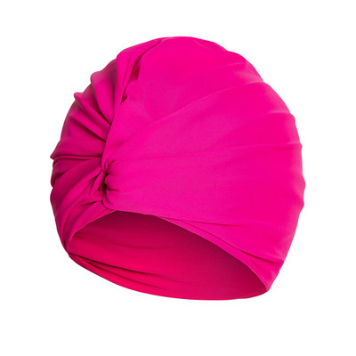 Naiste pikkade juustega kõrge elastne ujumismüts veespordialadele ujumisbasseini mütsid Kahekihiline veniv nailonkangas turban