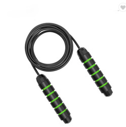 Fitnessi treeningu kaalutud käepide PVC-kattega terastraadiga, reguleeritava kiirusega hüppenöör hüppenöör