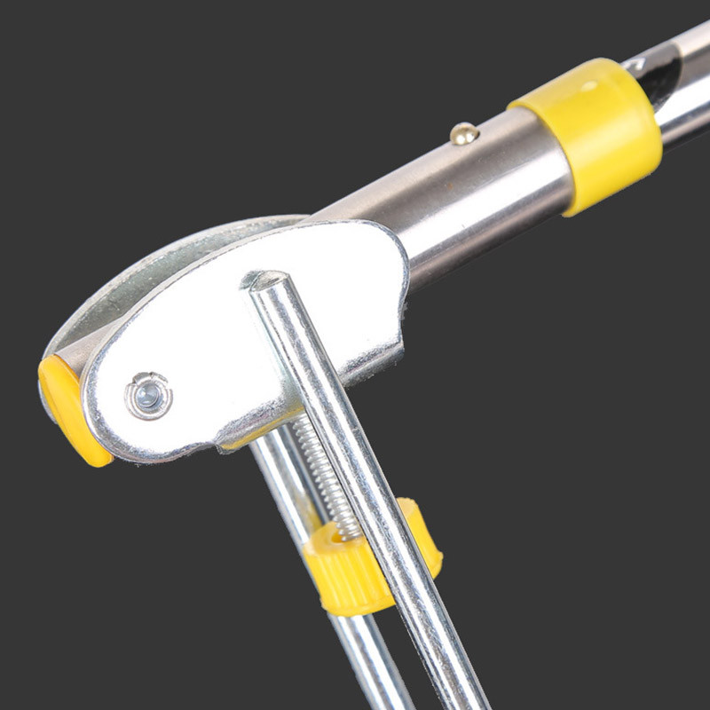 Meškerės laikiklis, stiebo stovo laikiklis, reguliuojamas lankstus, neslystantis nerūdijantis plienas