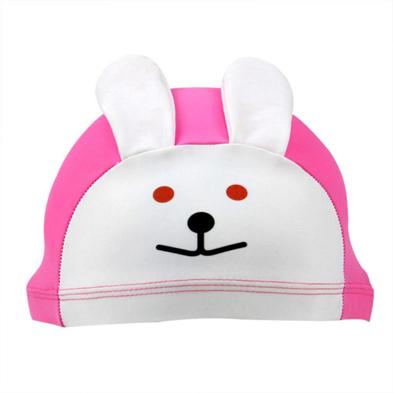 Șepci de înot de vară în formă de animal din desene animate Pălărie anti-alunecare pentru copii Accesorii pentru cap pentru copii Echipament de înot Copii Cadou pentru copii