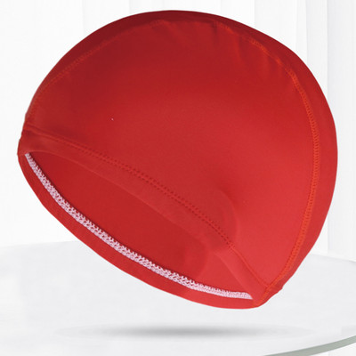 Mitmevärvilised prindid Meeste Naiste Kangast Ujumismüts Ujumisbassein Veesport Suplus Elastne Nailonist Mütsid Müts Turban täiskasvanutele Unisex