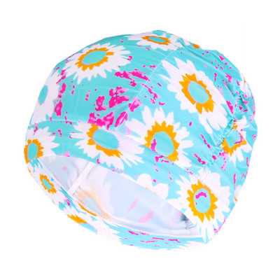 Γυναικείο σκουφάκι κολύμβησης Unisex για κορίτσι με μακριά μαλλιά Καπέλα κολύμβησης Καπέλο Stretch Drape Πισίνα Αθλητικό ελαστικό νάιλον τουρμπάνι για γυναίκες