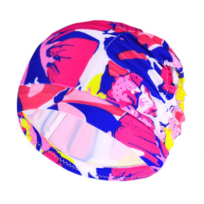 Γυναικείο σκουφάκι κολύμβησης Unisex για κορίτσι με μακριά μαλλιά Καπέλα κολύμβησης Καπέλο Stretch Drape Πισίνα Αθλητικό ελαστικό νάιλον τουρμπάνι για γυναίκες