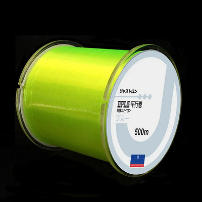 HOT 500m Nailon Linie de pescuit Super puternică 2LB - 40LB 5 culori Japonia Monofilament Linie principală Accesorii pentru linie de pescuit