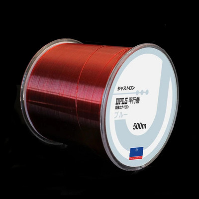 HOT 500m Nailon Linie de pescuit Super puternică 2LB - 40LB 5 culori Japonia Monofilament Linie principală Accesorii pentru linie de pescuit