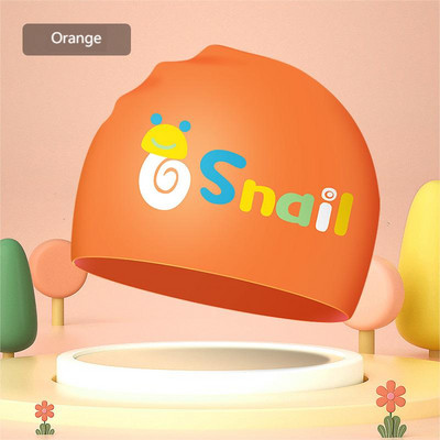 2023. aasta laste silikoonist ujumismüts poistele ja tüdrukutele, veekindel pikkade juustega kõrvaklapp, armas multifilmi ujumismüts