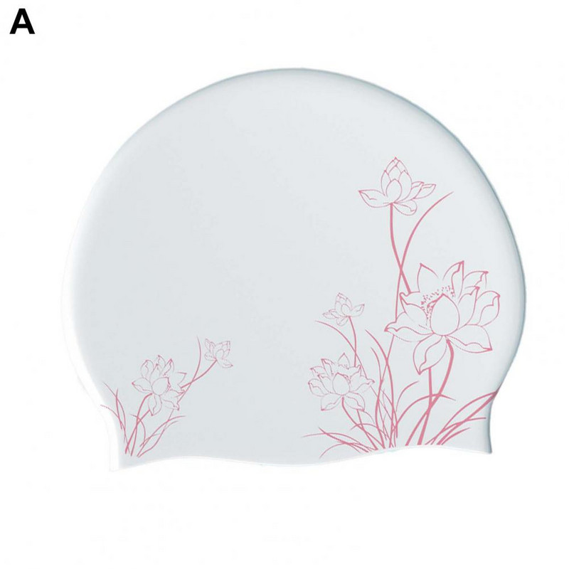 Hasznos úszómedence sapka csúszásmentes védő szilikon vízálló, rugalmas úszósport sapka