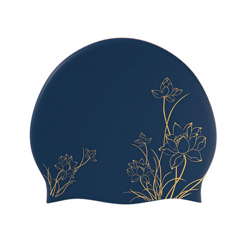 Hasznos úszómedence sapka csúszásmentes védő szilikon vízálló, rugalmas úszósport sapka