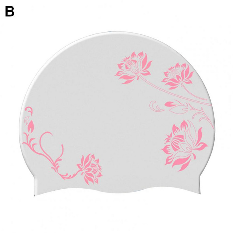 Hasznos úszómedence sapka csúszásmentes védő szilikon vízálló, rugalmas úszósport sapka