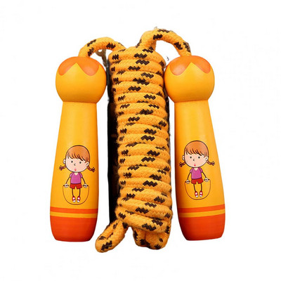 Σχοινάκι άλματος κατά του μπερδέματος Πολύχρωμη άσκηση Ενίσχυση του Συντάγματος Σχοινάκι άλματος Παιδιά Αθλητικά προμήθειες με σχοινάκι