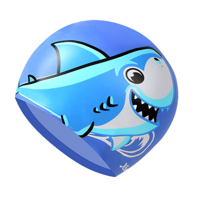 Laste ujumismüts Silikoonist ujumismütsid Multifilmid ujumismütsid Ergonoomilised ujumismütsid Elastsed bassein lastele Tüdrukud poisid Noored