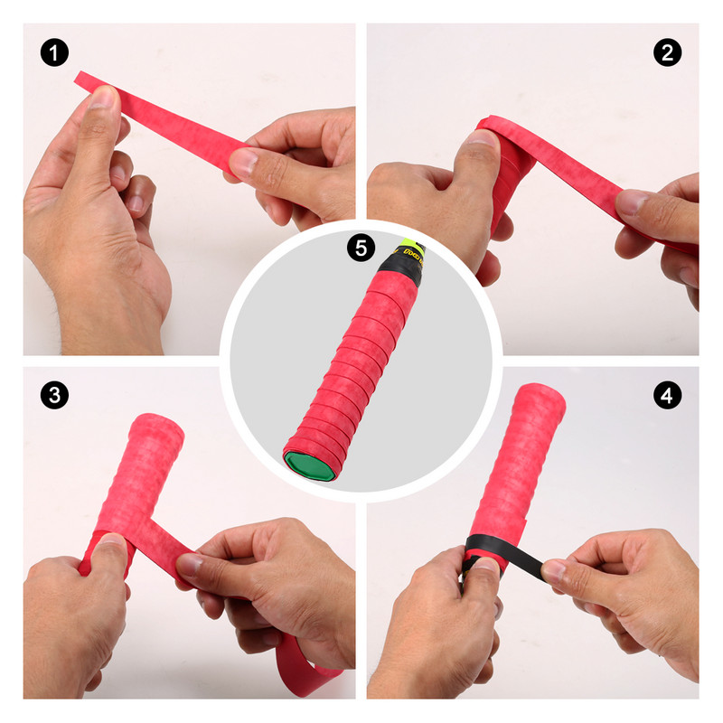 10/20/60 buc Tenis OverGrip Tenis Badminton Squash Antrenament Transpirație Absorbită Wraps Accesorii tenis Badminton Grip Padel