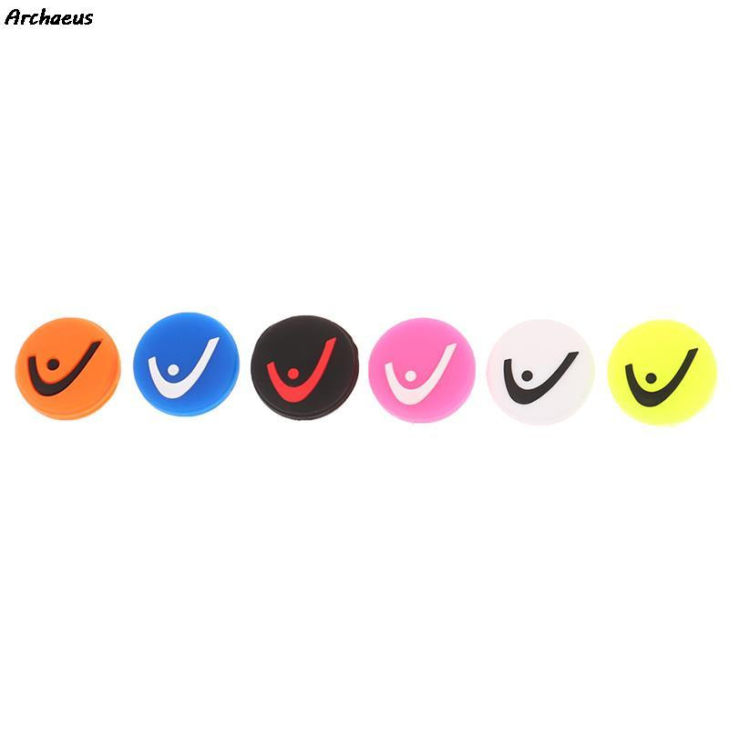 Värvilised tennisereketi amortisaatorid vibratsioonisummutid vibratsioonivastased silikoonist sporditarvikud