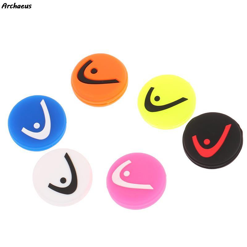 Värvilised tennisereketi amortisaatorid vibratsioonisummutid vibratsioonivastased silikoonist sporditarvikud