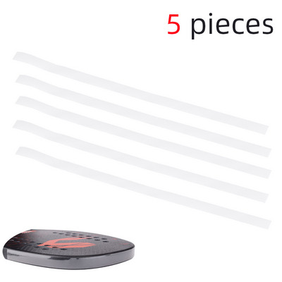 5 tk / 10 tk tennise mõla kaitseteip rannatennisereketi ülaosa raami kaitseks tarvikud Kleebised 38 cm*2,4 cm