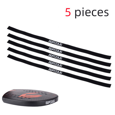 5 tk / 10 tk tennise mõla kaitseteip rannatennisereketi ülaosa raami kaitseks tarvikud Kleebised 38 cm*2,4 cm