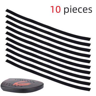 5 tk / 10 tk tennise mõla kaitseteip rannatennisereketi ülaosa raami kaitseks tarvikud Kleebised 38 cm*2,4 cm