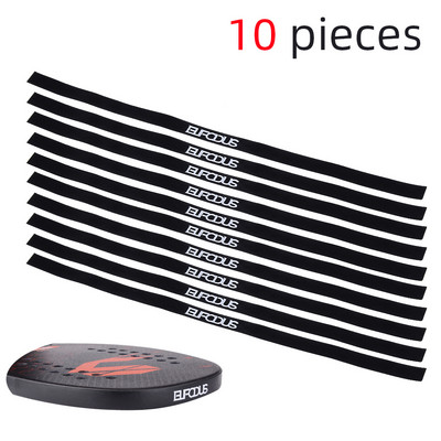 5 tk / 10 tk tennise mõla kaitseteip rannatennisereketi ülaosa raami kaitseks tarvikud Kleebised 38 cm*2,4 cm