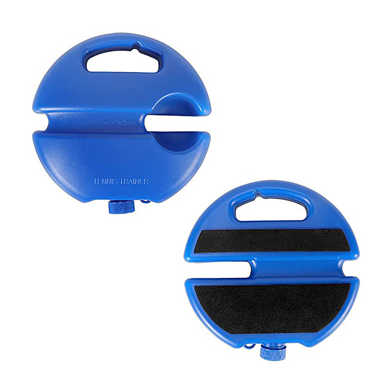 Tugeva koormusega tennise treeningu abivahendite alus elastse köiega palliharjutuste sooritamiseks.