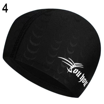 Uued meeste naiste elastsed nailonist ujumismütsid Kõrvakaitsed, pikkade juustega ujumismütsid, basseini kuum müük Üliõhukesed ujumismütsid Spordirõivad