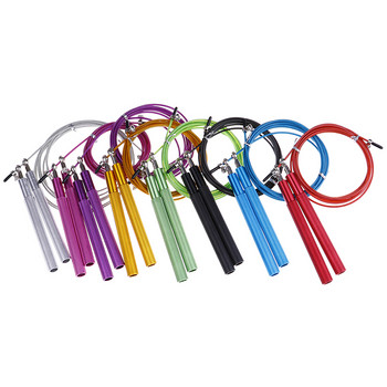 Professional MMA Boxing Fitness Crossfit Skipping Rope Skip Speed Jump Rope 1pc