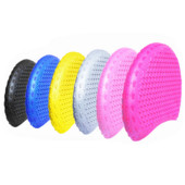 Täiskasvanute ujumismütsid meestele naistele pikad juuksed ühevärvilised veekindel ujumisbasseini müts kõrvakaitsega suur silikoonist sukeldumismüts