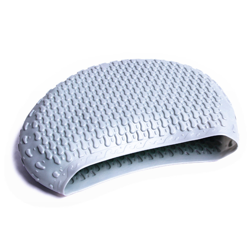 Täiskasvanute ujumismütsid meestele naistele pikad juuksed ühevärvilised veekindel ujumisbasseini müts kõrvakaitsega suur silikoonist sukeldumismüts