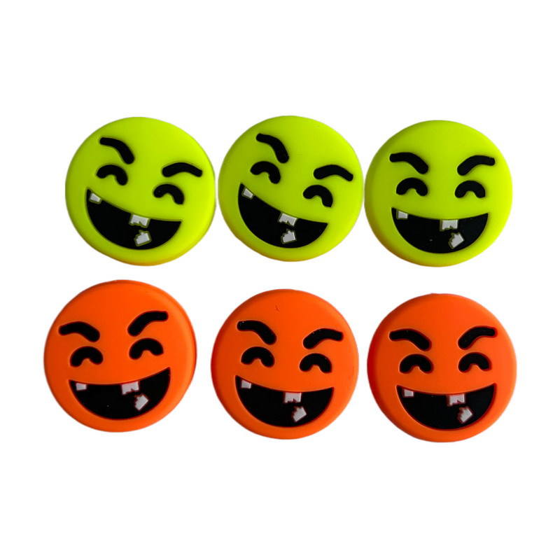 10 TK 2024 UUS Funny Faces tennisereketi amortisaator, mis vähendab tennisereketi vibratsiooni summutajaid