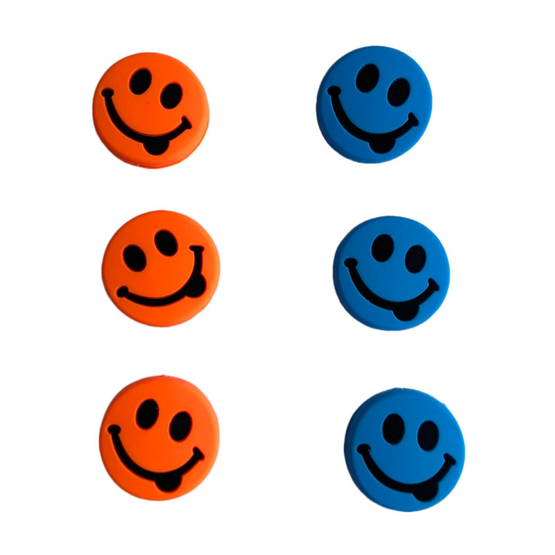 10 TK 2024 UUS Funny Faces tennisereketi amortisaator, mis vähendab tennisereketi vibratsiooni summutajaid