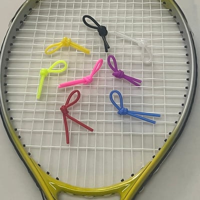 8 buc/lot amortizoare de vibrații de tenis din silicon moale rachetă de tenis cu nod anti vibrații rachetă de squash amortizor accesorii de tenis