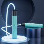 Sisetingimustes treeniv LED-valgustusega hüppenöör, reguleeritav hüppenöör välitingimustes hüppenöör, helendav hüppenöör - aku ei kuulu komplekti