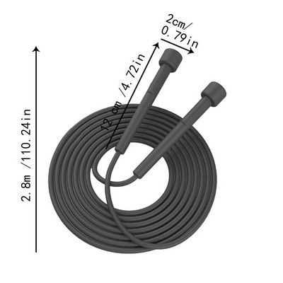 Reguleeritav hüppenöör, harjutuste hüppenöör, reguleeritav treeningu jaoks, sasipuntrata hüppenöörid.