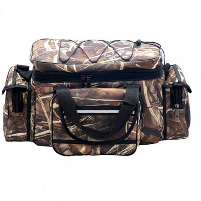 Multifunktsionaalne kalastuskott kriimustusvastane kalapüügi seljakott, reguleeritav õlg, rist kehaga vöökoht kalapeibutuskott õues kasutamiseks