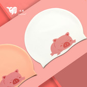 XUNYOU mood Ujumismüts Lastele Multifilmid Loomad Bassein Sport Turban Müts Trükitud Ujumine Pikk Silikoon Elastne Hulgimüük