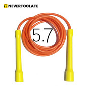 Μακριά λαβή CC 15 cm ανθεκτική αντισπάσιμη, εύκολο κράτημα για αρχάριους μαλακό pvc άλμα σχοινιού παράκαμψη ελεύθερου ανύψωσης γυμναστικής άσκησης