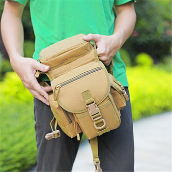 Водоустойчиви камуфлажни чанти през рамо през рамо Спортни на открито Многофункционални мъжки чанти за крака Аксесоари Пътни чанти за риболовни принадлежности