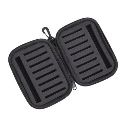 JSFUN Portabale kärbsepüügi peibutis Spoon Sööt Vahtsööt Forell Kärbsed Fishook Kalakonks Kõva EVA hoiukohver konteineri kott