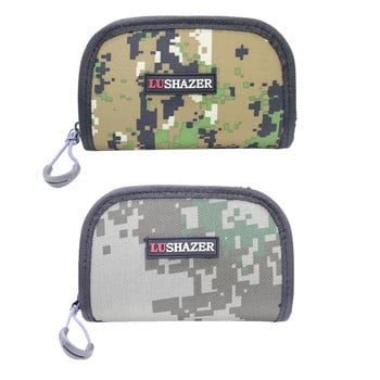 Camo Fishing Bag Αδιάβροχο φορητό νάιλον πούλιες Fishing lure Baits Hooks Tackle Bag Small Storage Bag Organizer Container