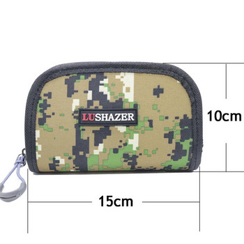 Camo Fishing Bag Αδιάβροχο φορητό νάιλον πούλιες Fishing lure Baits Hooks Tackle Bag Small Storage Bag Organizer Container