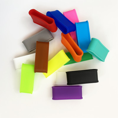 15 bucăți rachetă de tenis din silicon Pickleball palete supragrip inel, mâner rachetă de etanșare cauciuc protector elastic supragrip