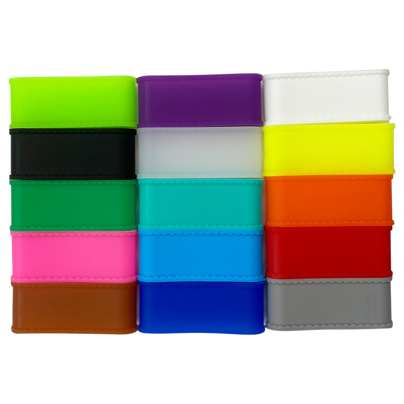 15 bucăți rachetă de tenis din silicon Pickleball palete supragrip inel, mâner rachetă de etanșare cauciuc protector elastic supragrip