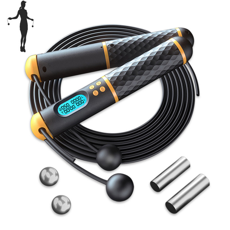 Nutikas hüppenöör digitaalse kaloriloenduriga kaalulaagriga, hüppenöörid, juhtmeta hüppenöörid fitnessi treenimiseks