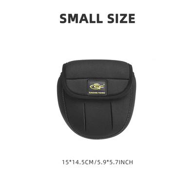 SF 3D 5 mm kalastusrulli kott Neopreenist kalastusrulli kaitsekoti ümbrise kaanehoidja kott