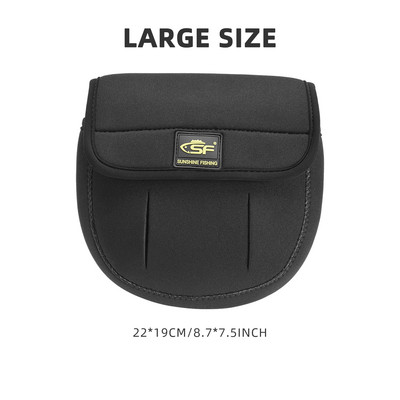 SF 3D 5 mm kalastusrulli kott Neopreenist kalastusrulli kaitsekoti ümbrise kaanehoidja kott