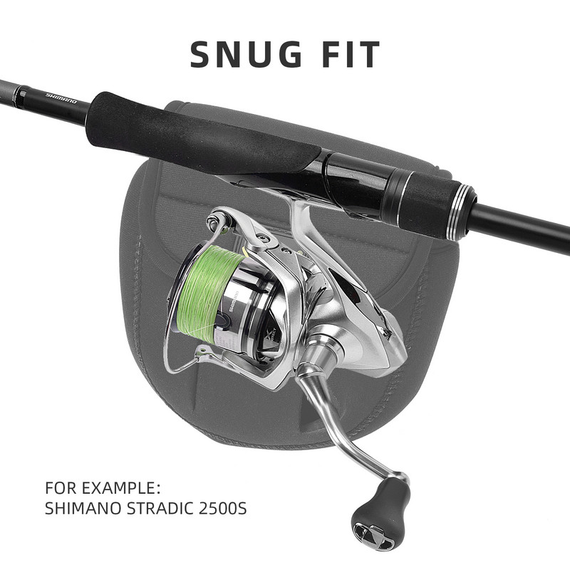 SF 3D 5 mm kalastusrulli kott Neopreenist kalastusrulli kaitsekoti ümbrise kaanehoidja kott